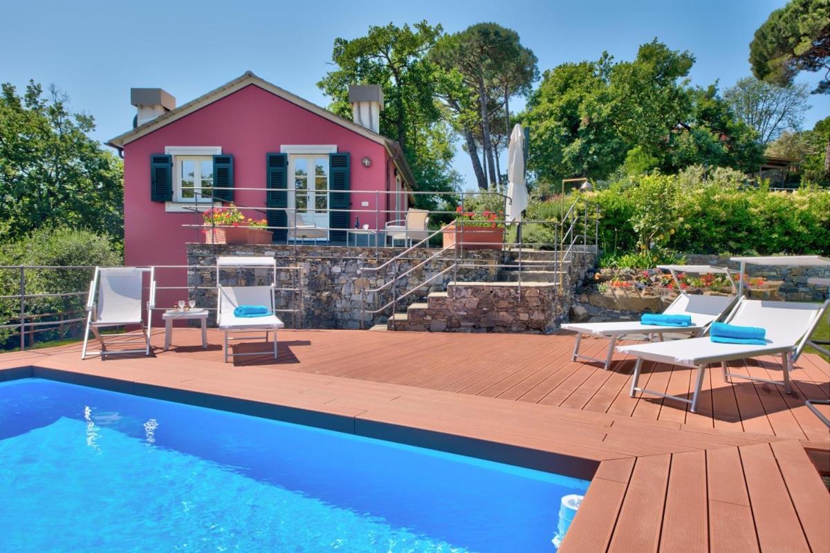 I Giardini Di Camogli - Villa Sarvia, Garden&Pool Kültér fotó